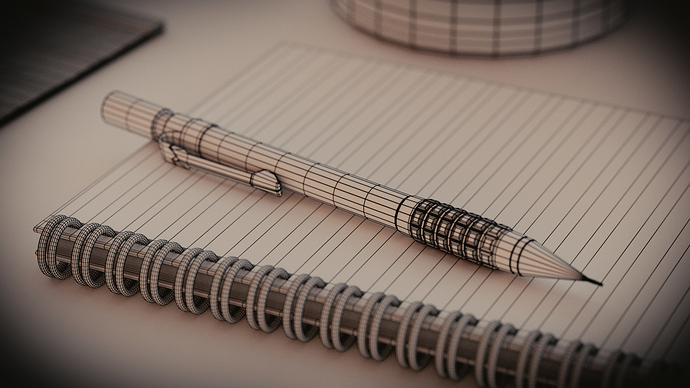 The_Mechanical_Pencil_Wireframe