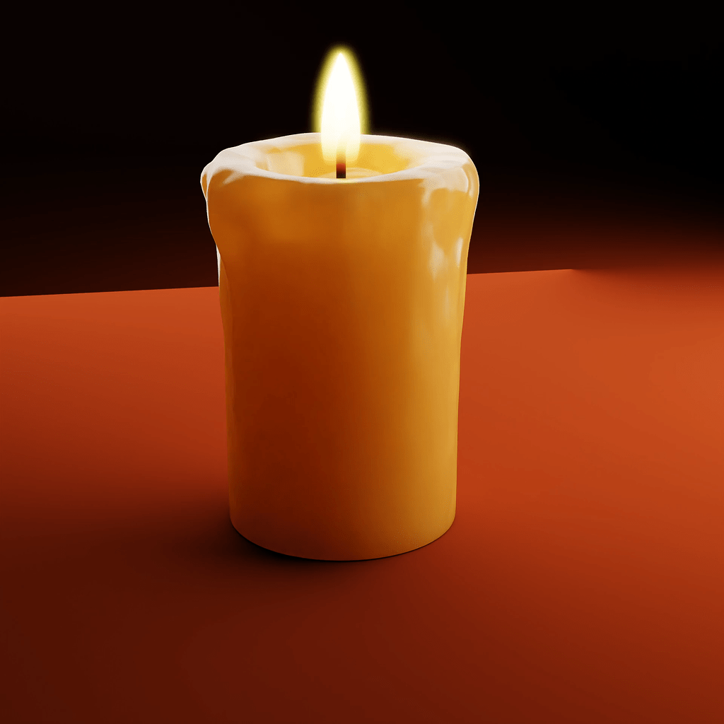Animated Candle - Finished Projects - Blender Artists Community