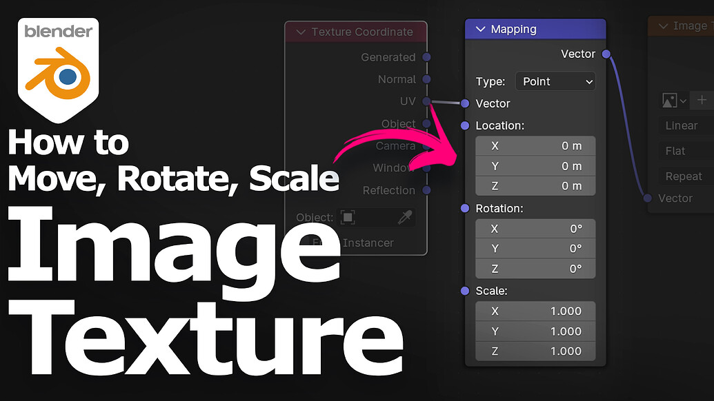 Random Scale Rotate Blender How to rotate, scale image texture - Tutorials, Tips and Tricks ...