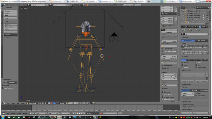 Model was gone when apply Armature - Animation and Rigging - Blender ...