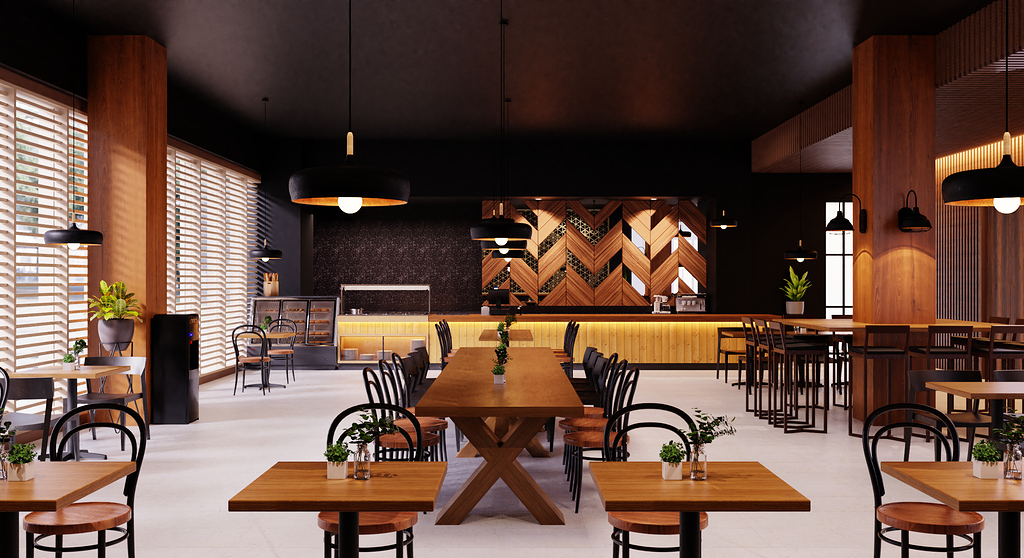 Cafeteria|Blender2.79Master|Cyclesrender - Finished Projects - Blender ...