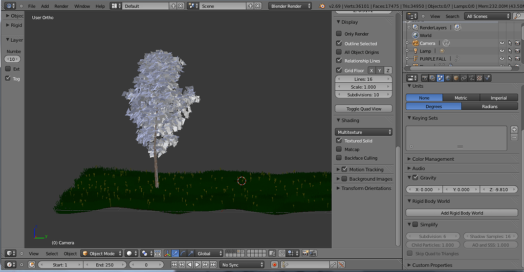 sapling add-on only renders leaves - Lighting and Rendering - Blender ...