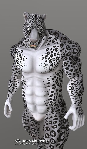 04 - Jaguar demigod - with mayan armor - hokmaphstore - ek balam - avatar - for - secondlife