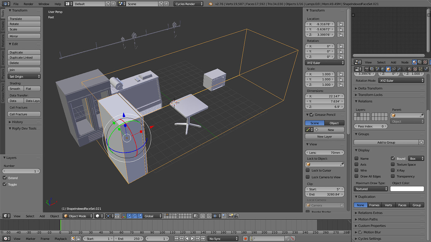How to change Bounding Box dimensions? - Basics & Interface - Blender ...