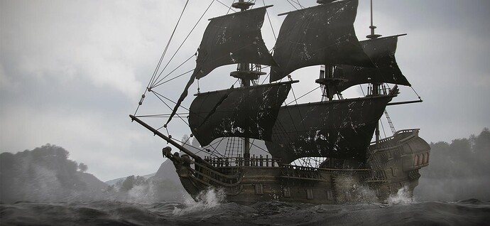 Galleon ship - Finished Projects - Blender Artists Community