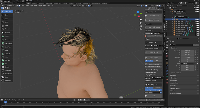 002_HairMesh