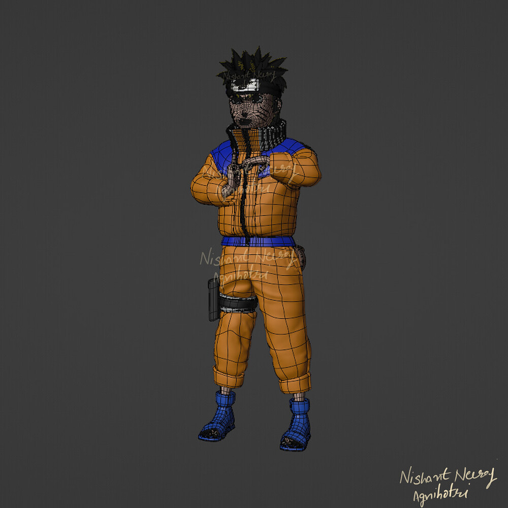 Naruto uzumaki - Finished Projects - Blender Artists Community