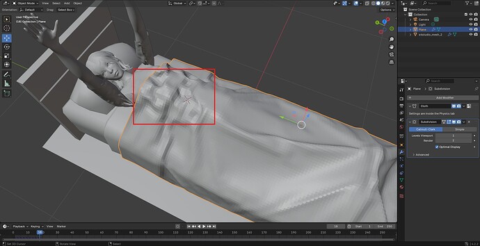 Collision issue for cloth simulation - Particles and Physics ...
