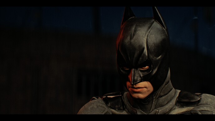 The Dark Knight in Gotham - Finished Projects - Blender Artists Community