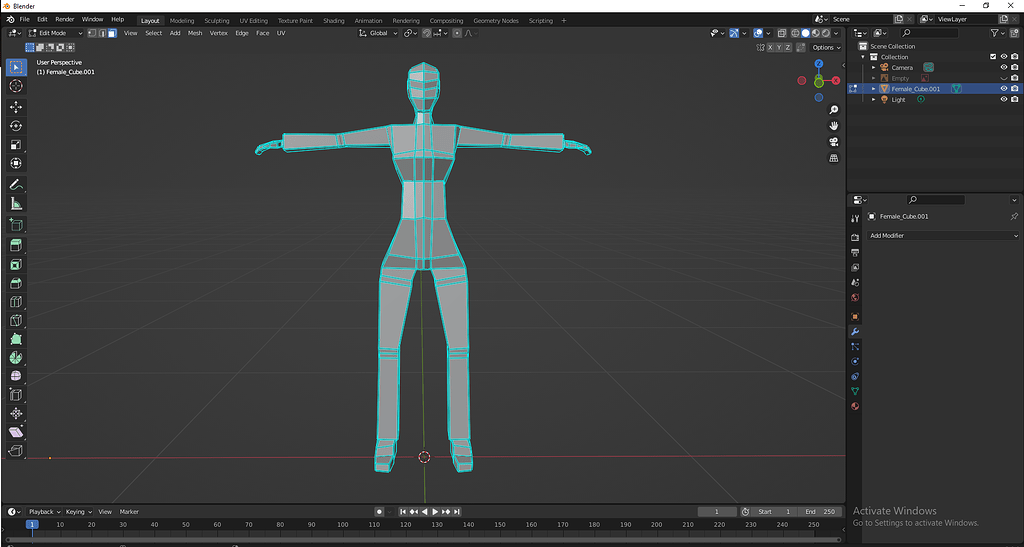 Wireframe Outline - Basics & Interface - Blender Artists Community