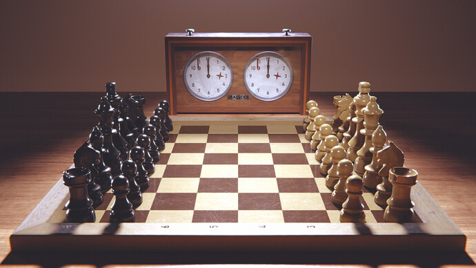 Chessgame_ready for a game_WQHD