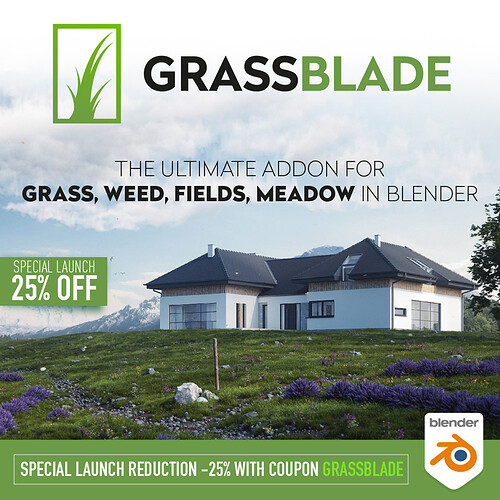 grassblade_blender_addon social