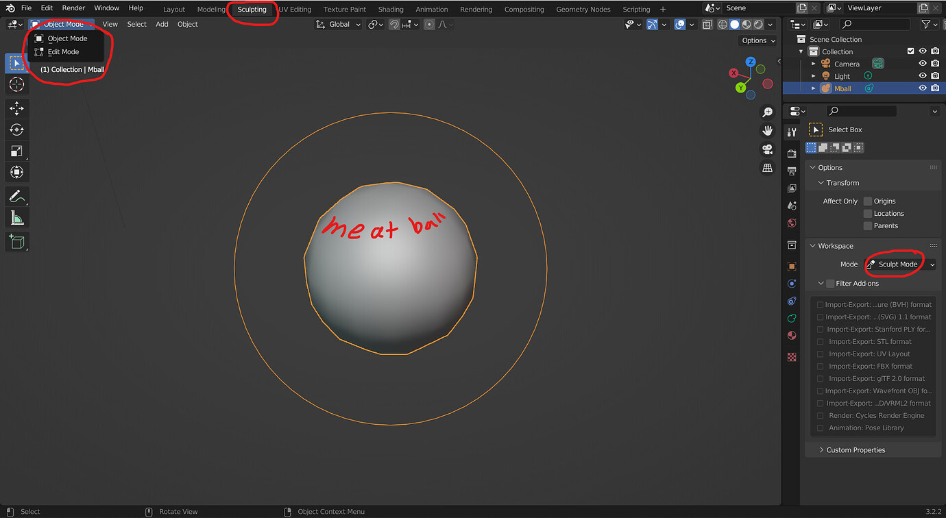 Sculpt tools disappeared? - Basics & Interface - Blender Artists Community