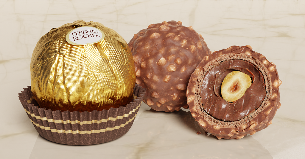 Ferrero Rocher chocolates - Finished Projects - Blender Artists