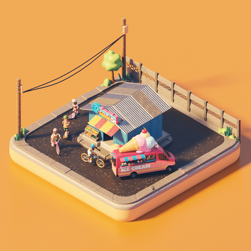 VW_Dezemba - Icecream Truck