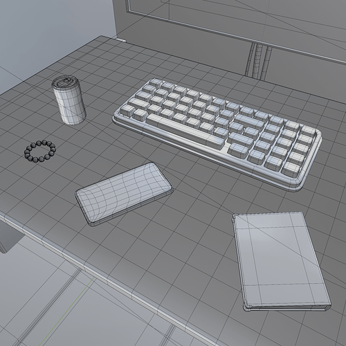 My desk - Finished Projects - Blender Artists Community