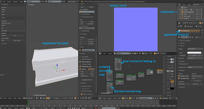 Normal Map Cycles Baking Help - Materials and Textures - Blender ...