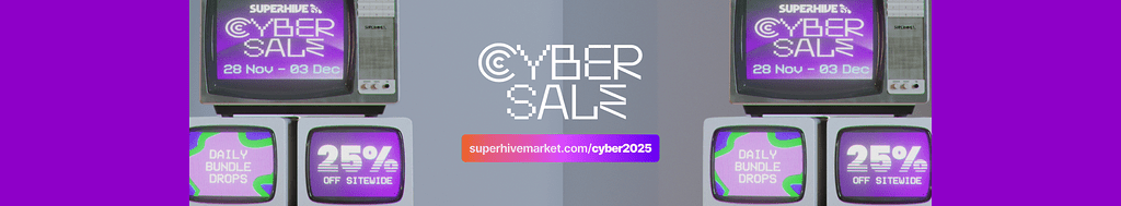 SuperHive Cyber Saale - Promotions - Blender Artists Community