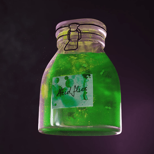 acid fly jar