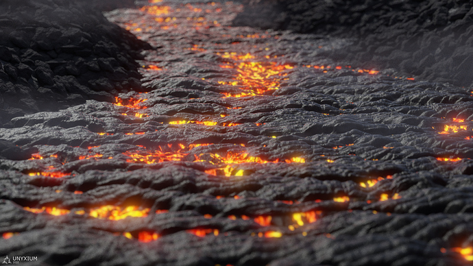 unyxium: Pāhoehoe Lava Flow