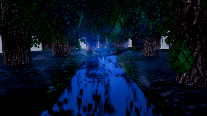 Forest with a river, rendered in EEVEE - Finished Projects - Blender ...