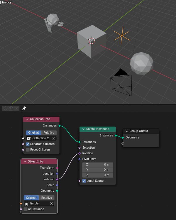 New in Geometry Nodes achieving proximity effect - Animation and ...