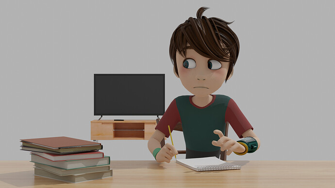 Startled [Animtation Test Scene] - Animations - Blender Artists Community