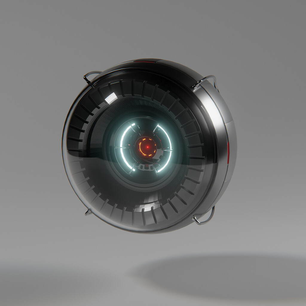 Spherical Bot - Finished Projects - Blender Artists Community