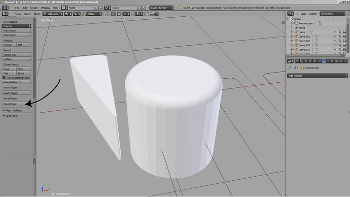 Bevel Round in 2.69 - Mystery - Basics & Interface - Blender Artists ...