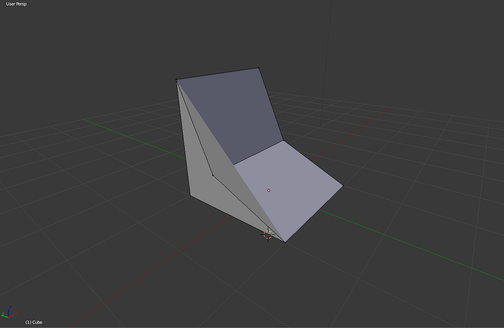 Why does the default cube so this? - Modeling - Blender Artists Community