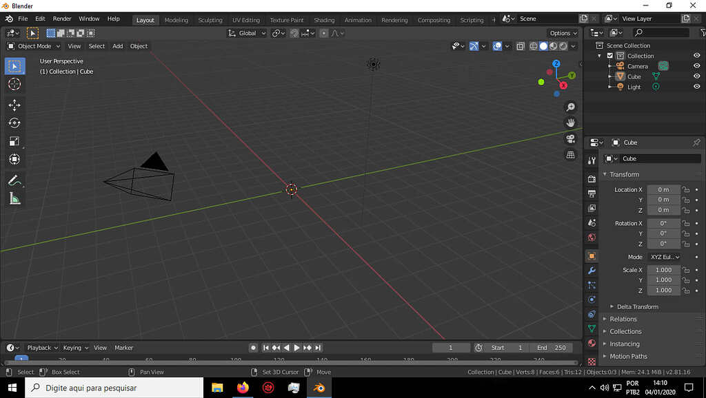 Selected meshes vanish when in object mode - Basics & Interface ...