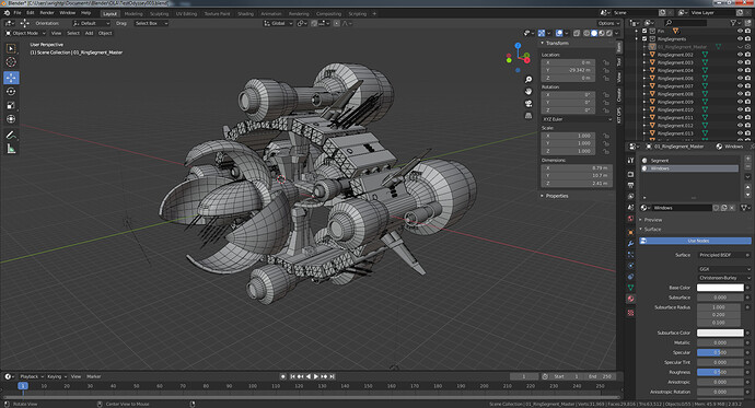 OlaShipWireframe