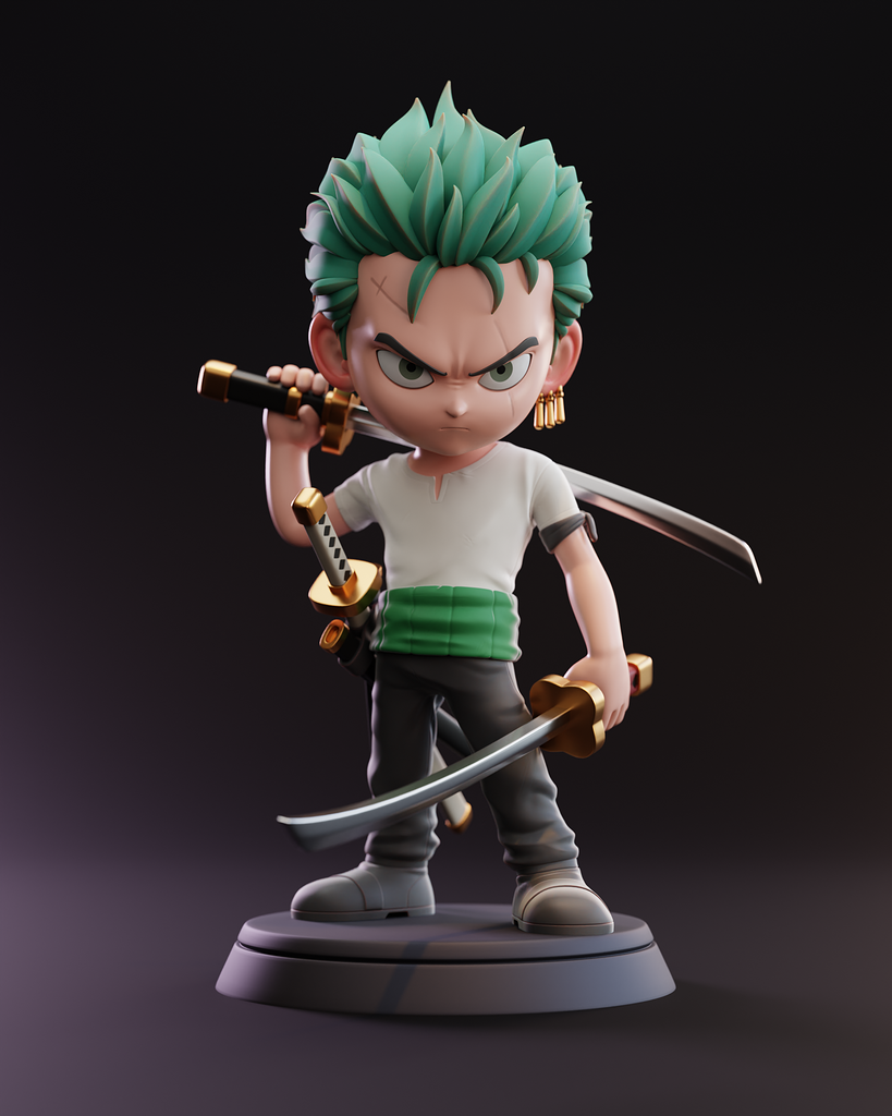 Roronoa Zoro - One Piece Live Action - Finished Projects - Blender Artists  Community