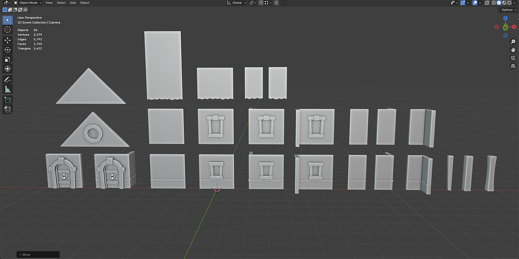 Stylized Modular Animation Stylized Modular Kit - Works in Progress - Blender Artists Community