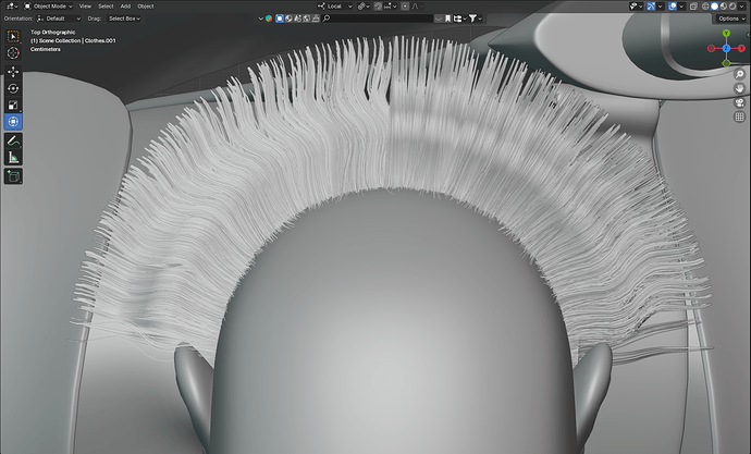 Hair particles rotation problem - Particles and Physics Simulations ...