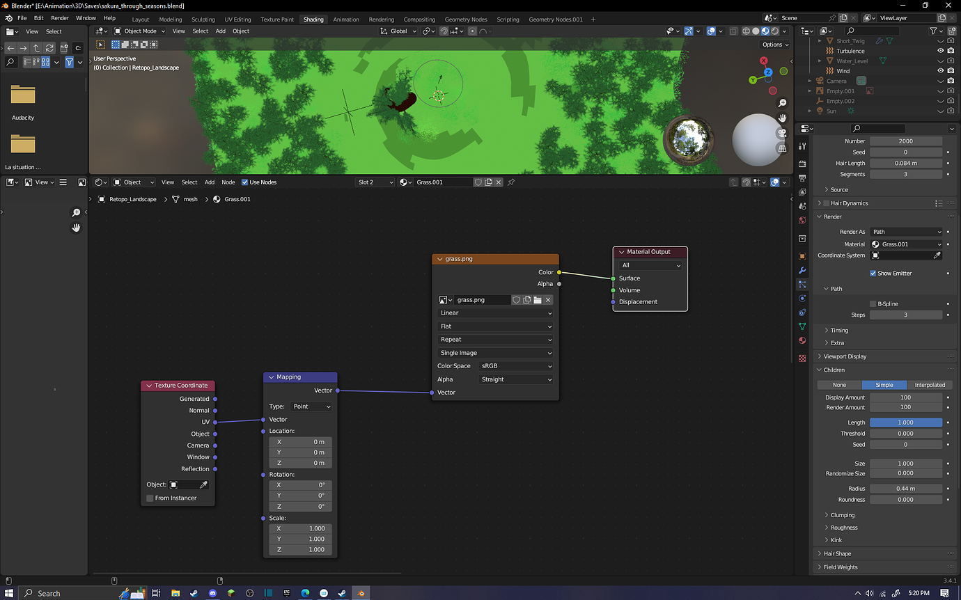Glitched texture with geometry nodes - Materials and Textures - Blender ...