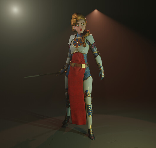 Fully Rigged 8