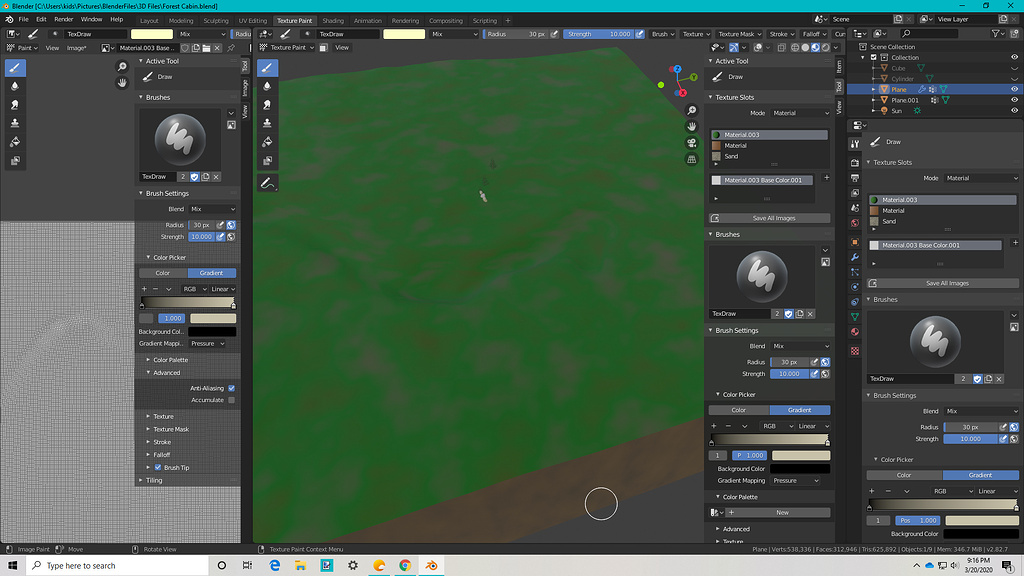 Texture Painting a Node Material? - Materials and Textures - Blender ...