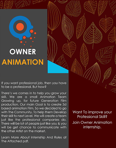 Owner poster