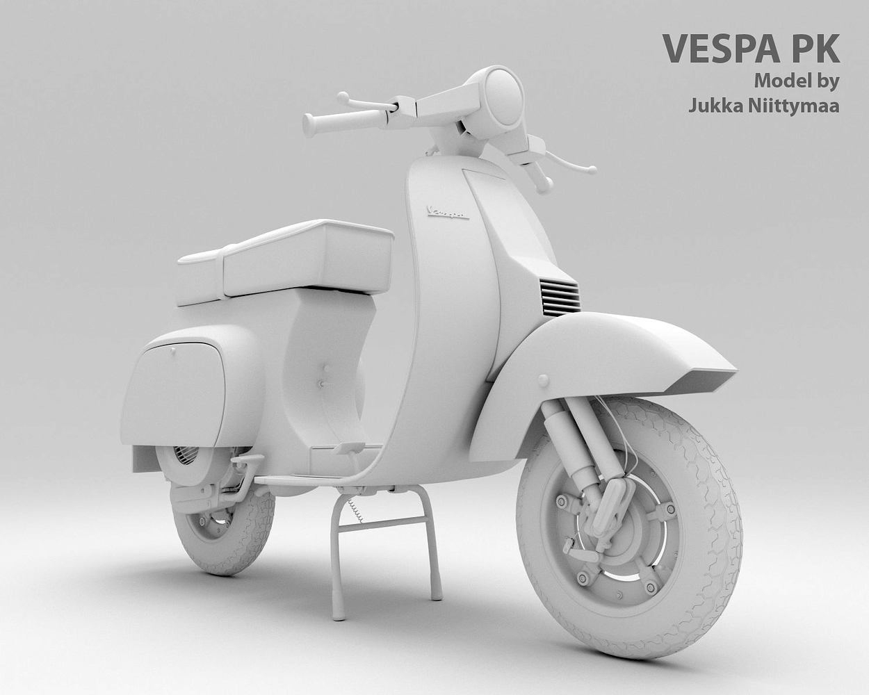 Vespa PK 50 SS - Works In Progress - Blender Artists Community