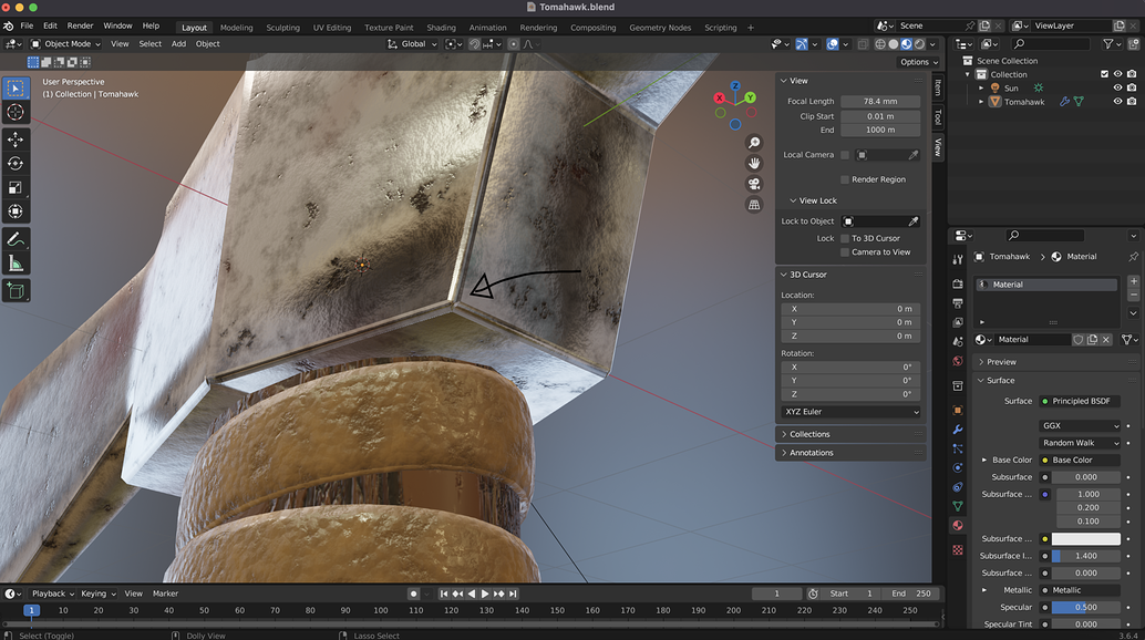 Problem with normal map artifacts along beveled edges - Materials and ...