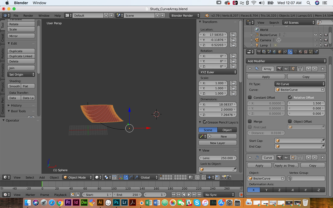 Curve Modifier distortion problem - Modeling - Blender Artists Community