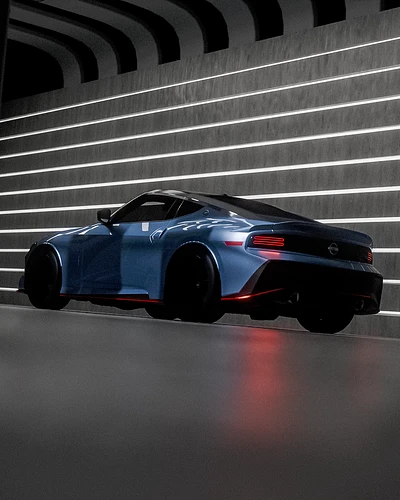 Nissan 400Z Nismo Abstract Scene (3)