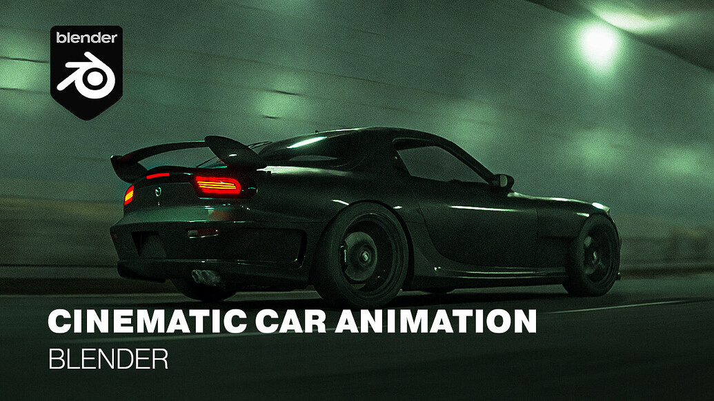 blender car animation download free