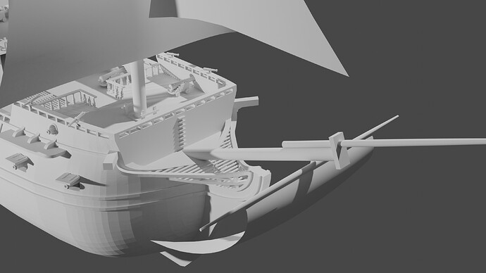 Pirate Ship WIP Bow