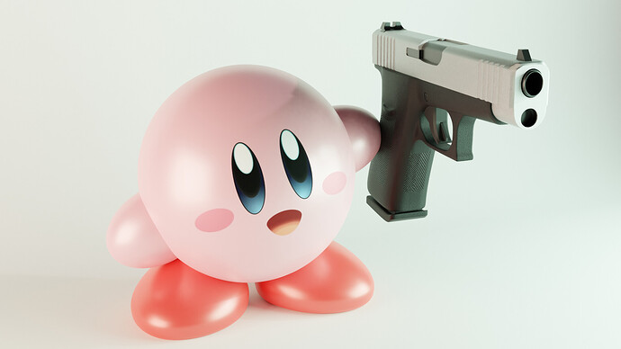 Kirby is going to kill you now