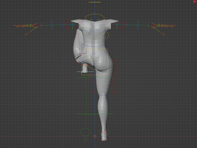 Need some help with stretching issues when posing character - Modeling ...