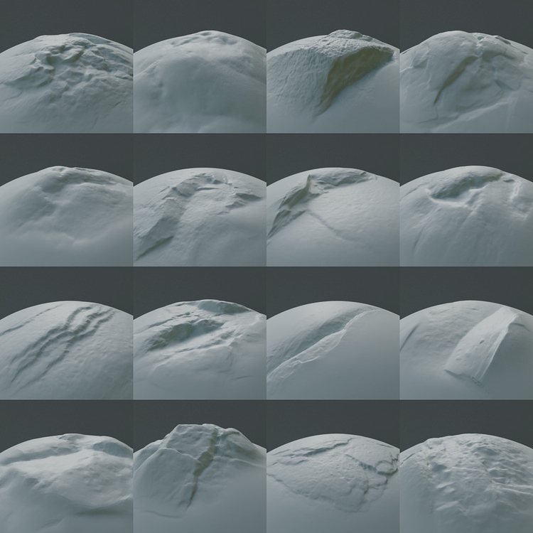 Photoscanned rock-brushes for free (CC0) - Off-topic Chat - Blender