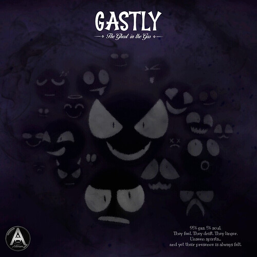 Gastly - The ghost in the gas