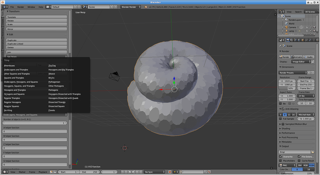 Xyz Pattern Tiling patterns for 'XYZ function' - Released Scripts and Themes ...